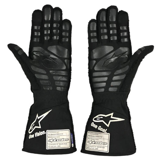 2021 Fernando Alonso Alpine F1 Race Gloves - Ex Race Gear