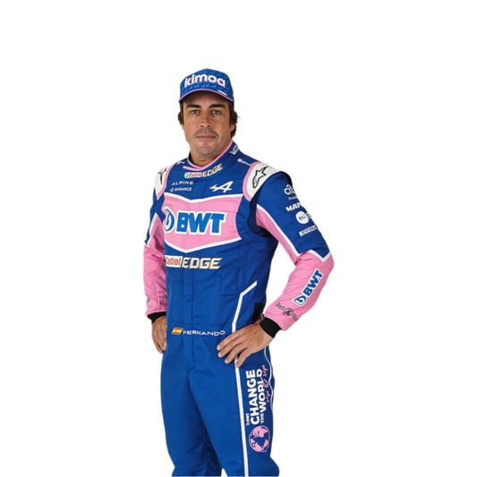 2022 FERNANDO ALONSO ALPHINE F1 RACE SUIT - Ex Race Gear