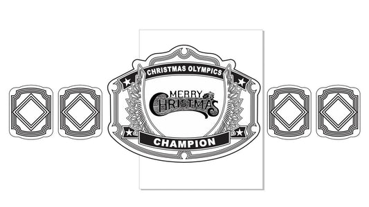 Christmas Championship Wrestling Belt
- Ex Race Gear