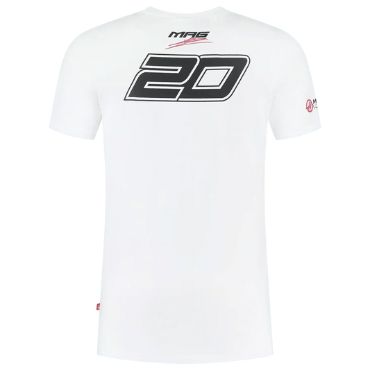 Kevin Magnussen 2023 T-shirt White New designed - Ex Race Gear