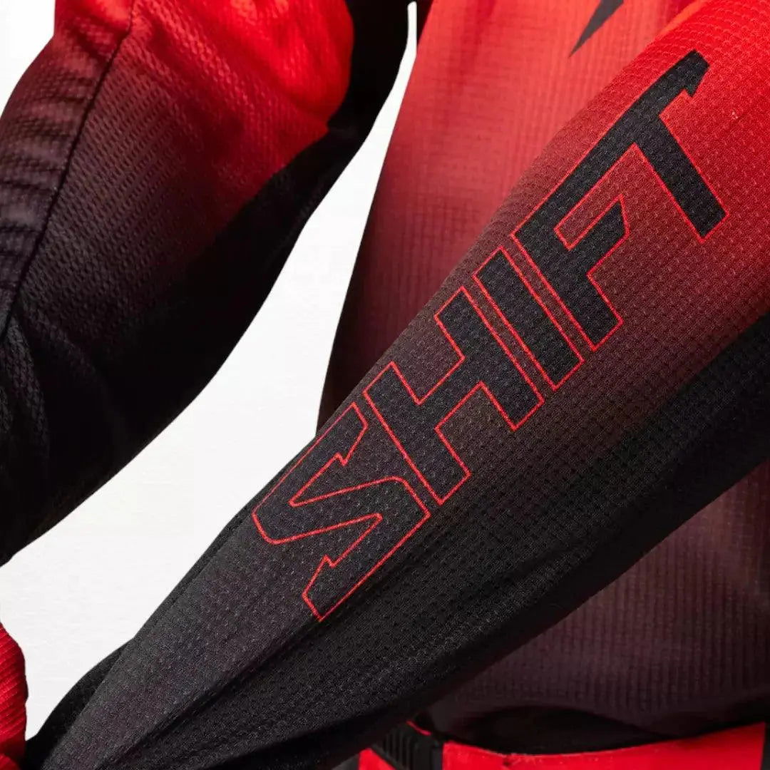 Shift White Label MX Jersey Fluo Red - Speedxcrafts