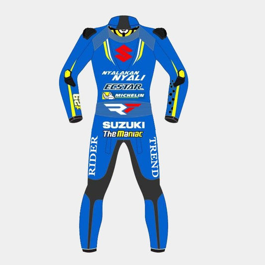 Suzuki Andreaa Iannone MotoGP 2018 Motorcycle Suit Zees Moto