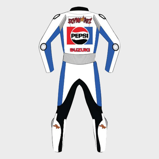 Suzuki Pepsi Kevin Schwantz Motorcycle Suit Zees Moto