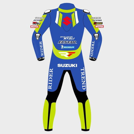 Suzuki Alex Rins Motorcycle Racing Suit Zees Moto