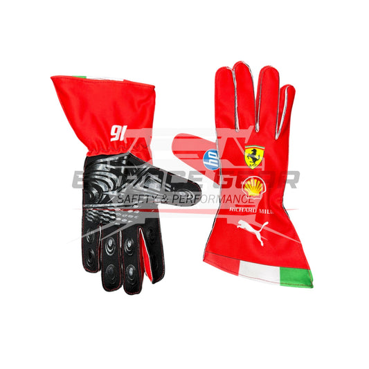 2026 Scuderia Ferrari F1 GP Gloves | Official Replica Ex Race Gear
