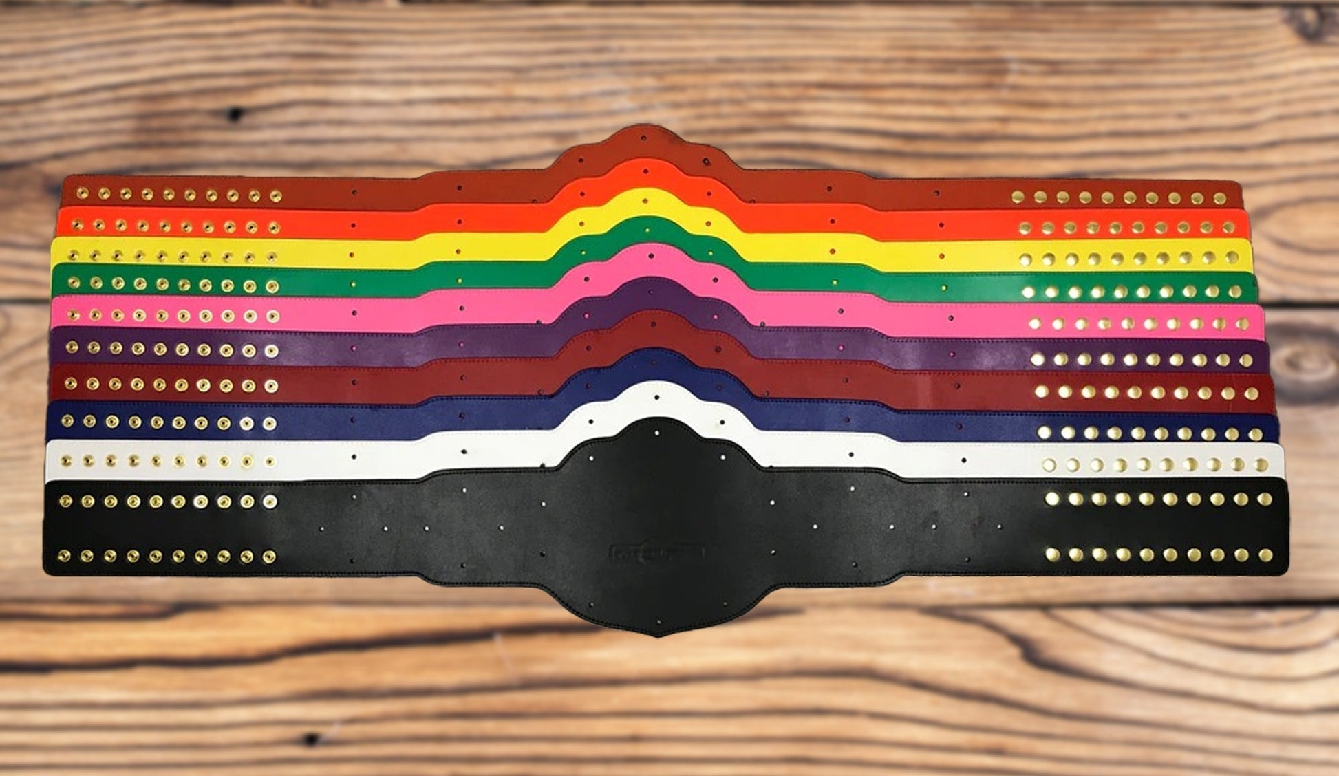 Custom Brother Of The Week Wrestling Championship Belt poshleathers-14b7