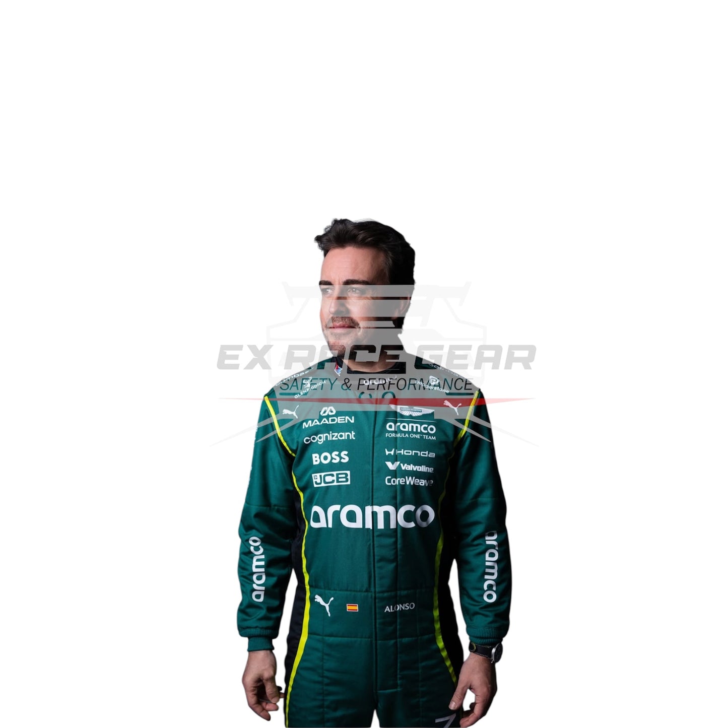 2026 Aston Martin Aramco F1 Team Race Suit – Fernando Alonso Edition Ex Race Gear