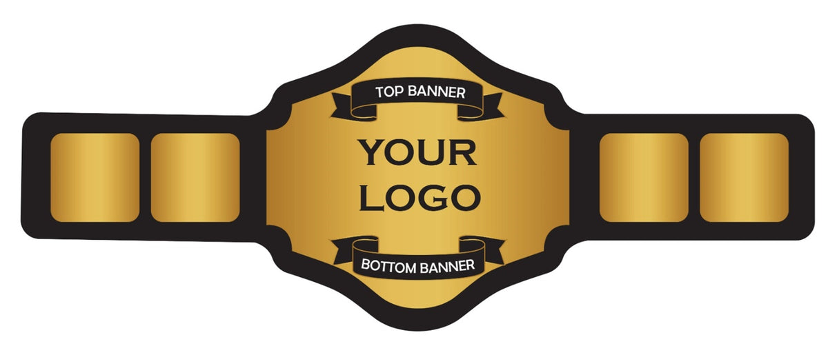 Custom Name and Logo Wrestling Championship Belt - Customize Wrestling Belts
