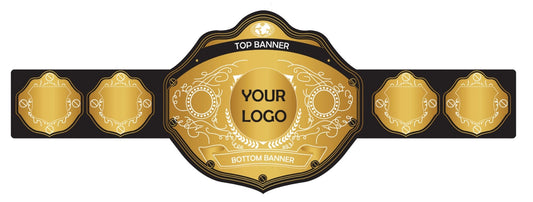 Custom Name and Logo Wrestling Championship Belt - Customize Wrestling Belts