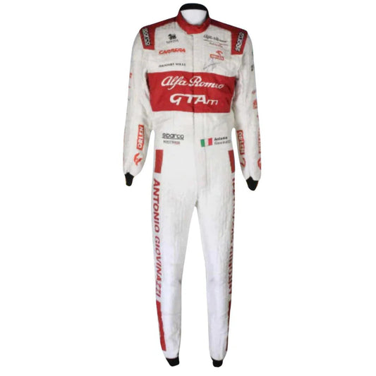 2020  Antonio Giovinazzi Alfa Romeo F1 Race Suit -Ex Race Gear