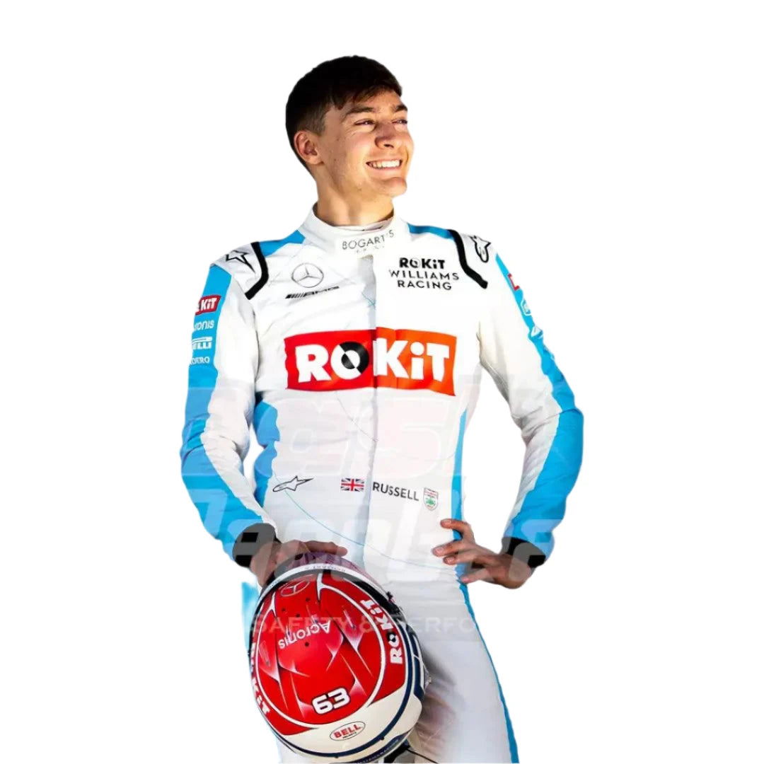 2020 George Russell Williams Racing F1 Race Suit - Ex Race Gear