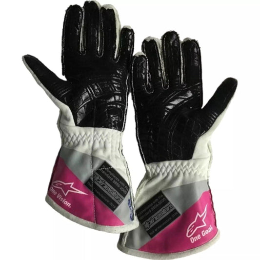 2020 Lance Stroll Racing Gloves F1 Racing Gloves - 