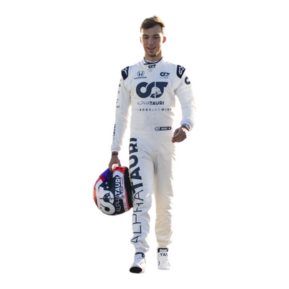 2020 Pierre Gasly Alpha Tauri Race Suit - Abu Dhabi GP - Ex Race Gear