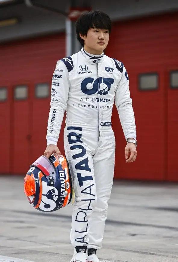 2020 Yuki Tsunoda AlphaTauri F1 Race  Suit - Ex Race Gear