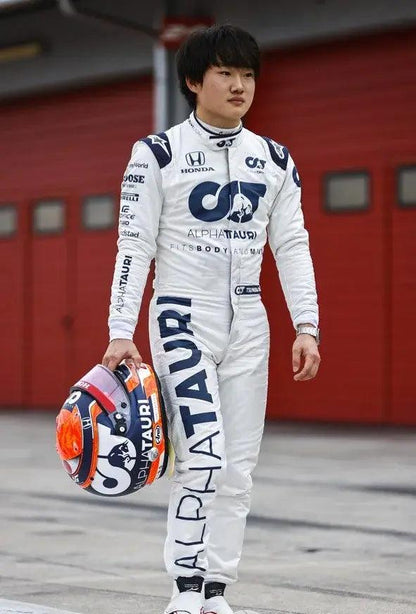 2020 Yuki Tsunoda AlphaTauri F1 Race  Suit - Ex Race Gear
