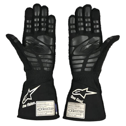 2021 Fernando Alonso Alpine F1 Race Gloves - Ex Race Gear