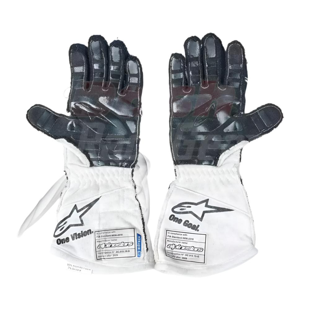 2022 Nyck de Vries Scuderia AlphaTauri  Formula One Race Gloves - Ex Race Gear