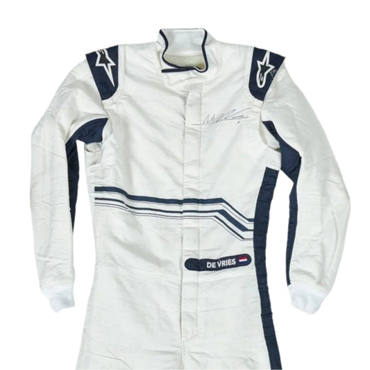 2022 Nyck de Vries Scuderia AlphaTauri  Formula One Race Suit - Ex Race Gear
