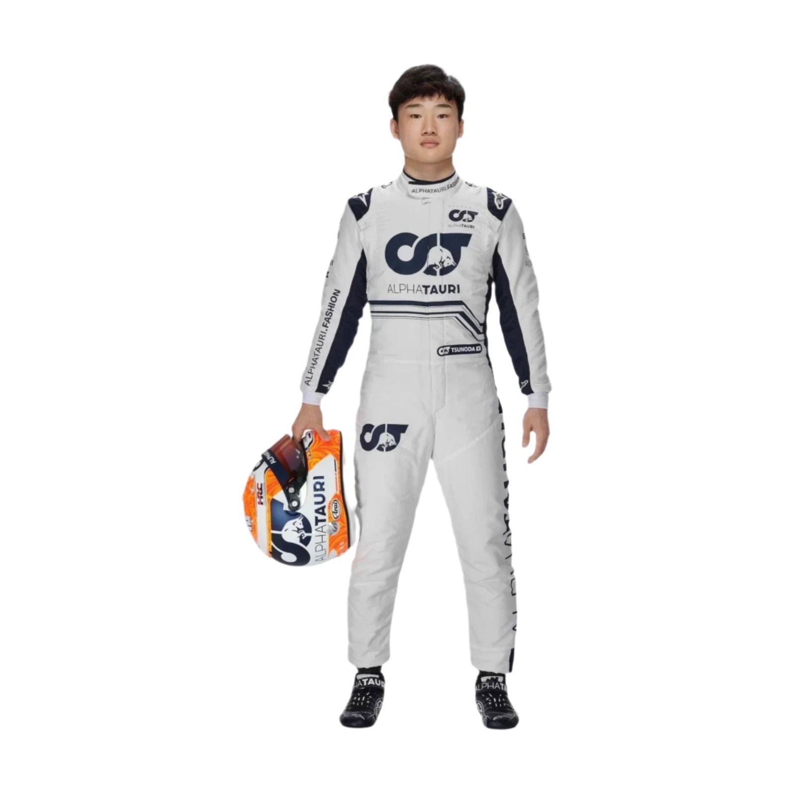 2022 Yuki Tsunoda Scuderia AlphaTauri F1 Race Suit - Ex Race Gear