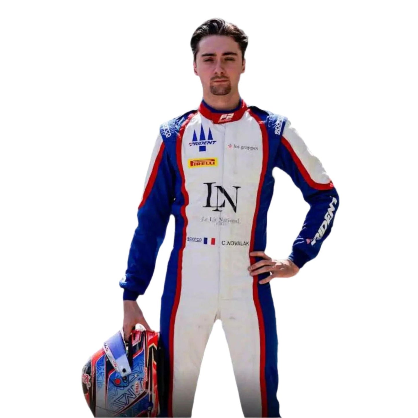 2023 FIA Formula 2 Clément Novalak Suit - Ex Race Gear