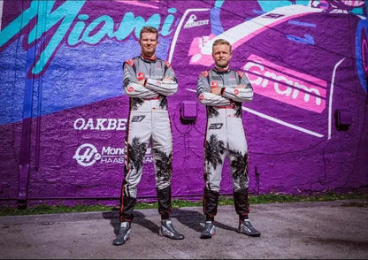 2023 Kevin Magnussen Haas F1 Team Race Suit -  Miami GP - Ex Race Gear