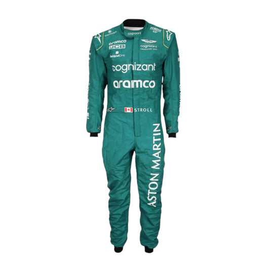 2023 LANCE STROLL ASTON MARTIN F1 RACE SUIT - Ex Race Gear