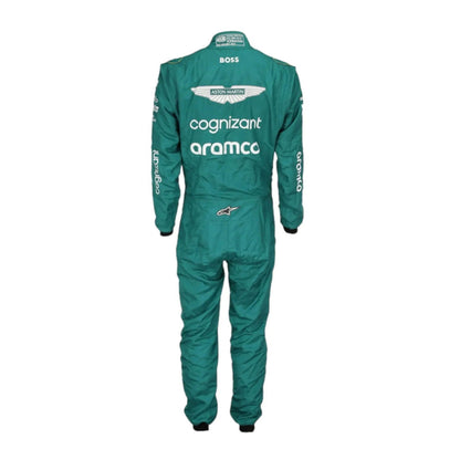 2023 LANCE STROLL ASTON MARTIN F1 RACE SUIT - Ex Race Gear