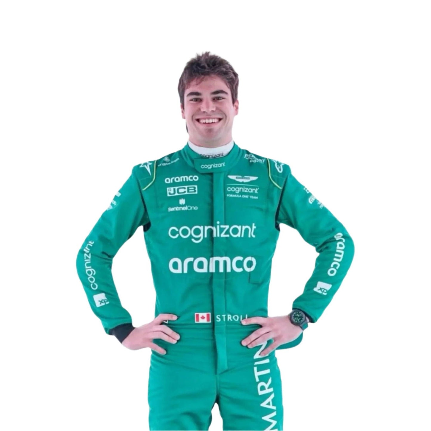 2023 LANCE STROLL ASTON MARTIN F1 RACE SUIT - Ex Race Gear