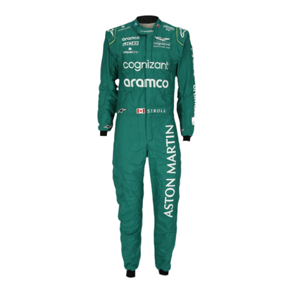 2023 Lance Stroll Aston Martin F1 Race Suit - São Paulo GP - Speedxcrafts