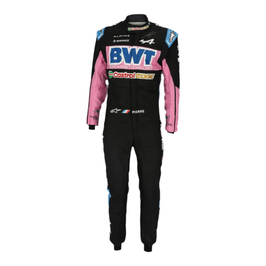 2023 Pierre Gasly BWT Alpine F1 Team Race Suit - Mexico GP - Ex Race Gear
