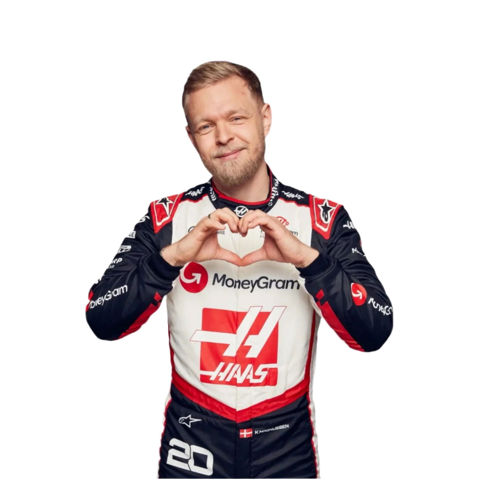 2024 Kevin Magnussen Nico Hulkenberg Haas F1 Team Race Suit - Ex Race Gear