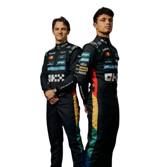 2025 Lando Norris Mclaren British GP F1 Race Suit Ex Race Gear