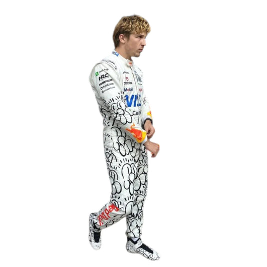 2025 Liam Lawson Racing Bulls British GP F1 Race Suit Ex Race Gear