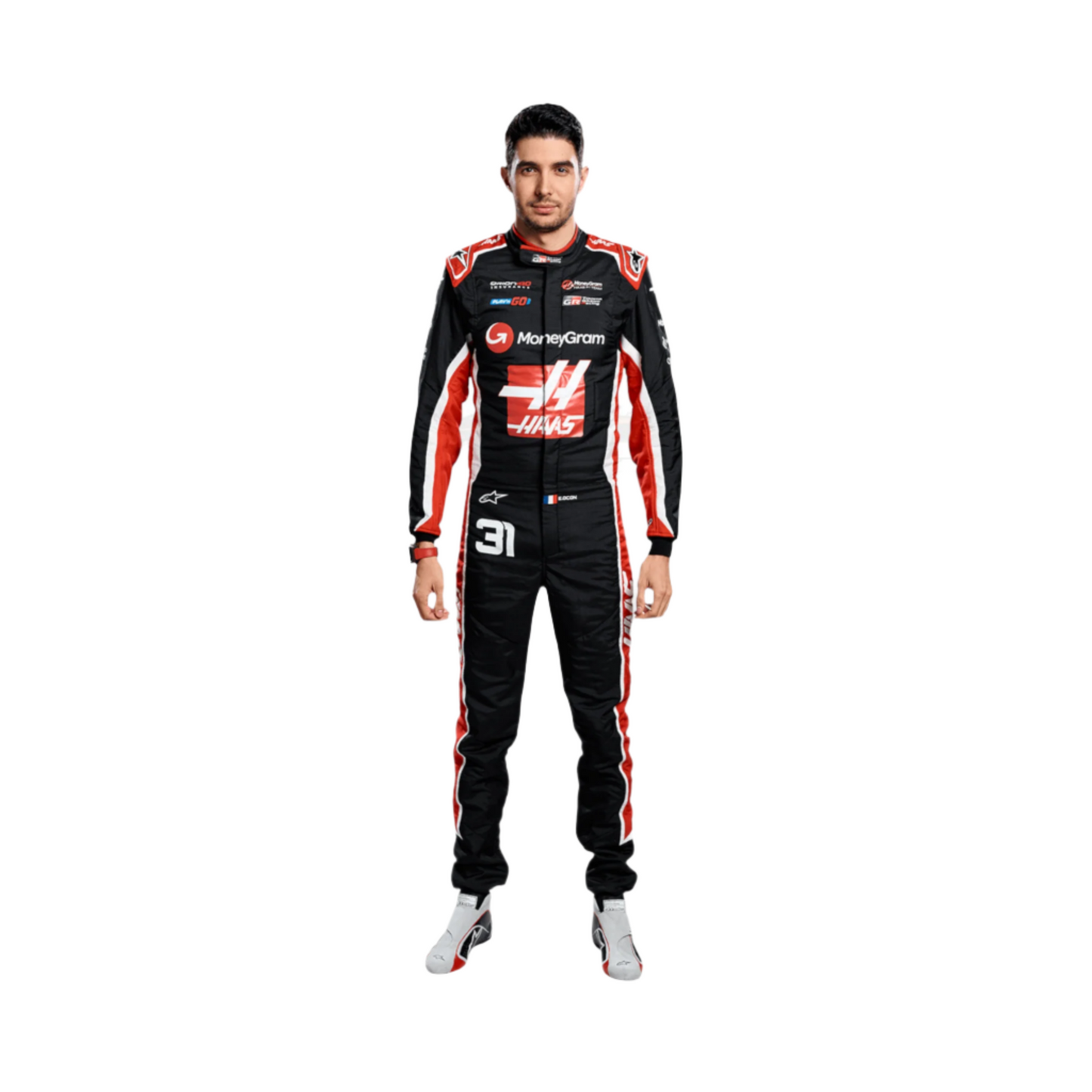2025 Ollie Bearman Haas F1 Team Race Suit -  Ex Race Gear
