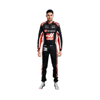 2025 Ollie Bearman Haas F1 Team Race Suit -  Ex Race Gear