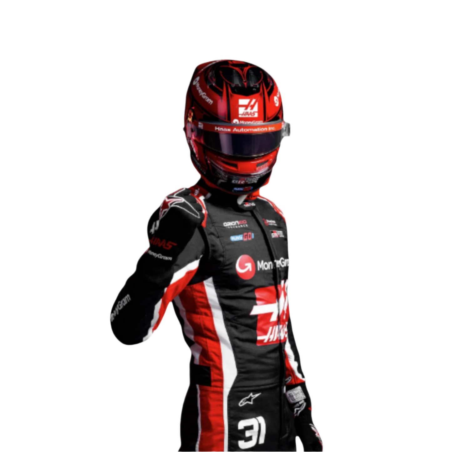 2025 Ollie Bearman Haas F1 Team Race Suit -  Ex Race Gear