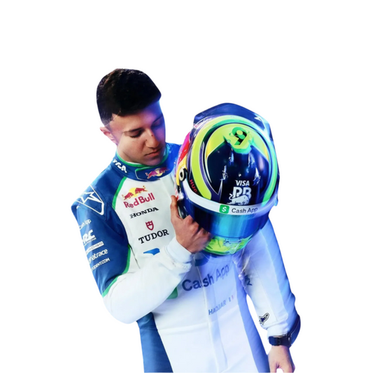 2025  Isack Hadjar Alphatauri Race Suit Ex Race Gear