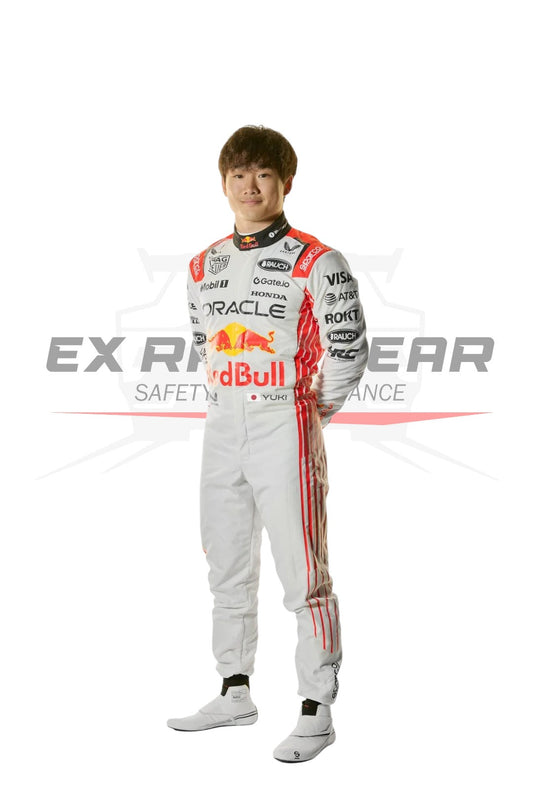 2025 Yuki Tsunoda Red Bull Racing Japanese GP Race Suit Ex Race Gear   2