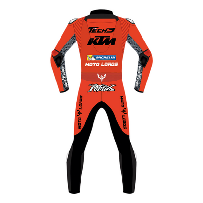 KTM Danilo Petrucci Tech3 MotoGP 2021 Leather Riding Suit MotoLords