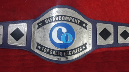 Custom Top Sales Engineer Wrestling Championship Belt poshleathers-14b7