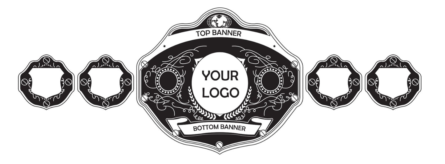 Build Your Own Championship Belt poshleathers-14b7