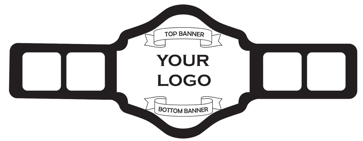 Custom Name and Logo Wrestling Championship Belt - Customize Wrestling Belts