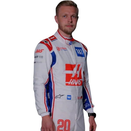 2022 Kevin Magnussen Haas F1 Race Suit Replica Ex Race Gear