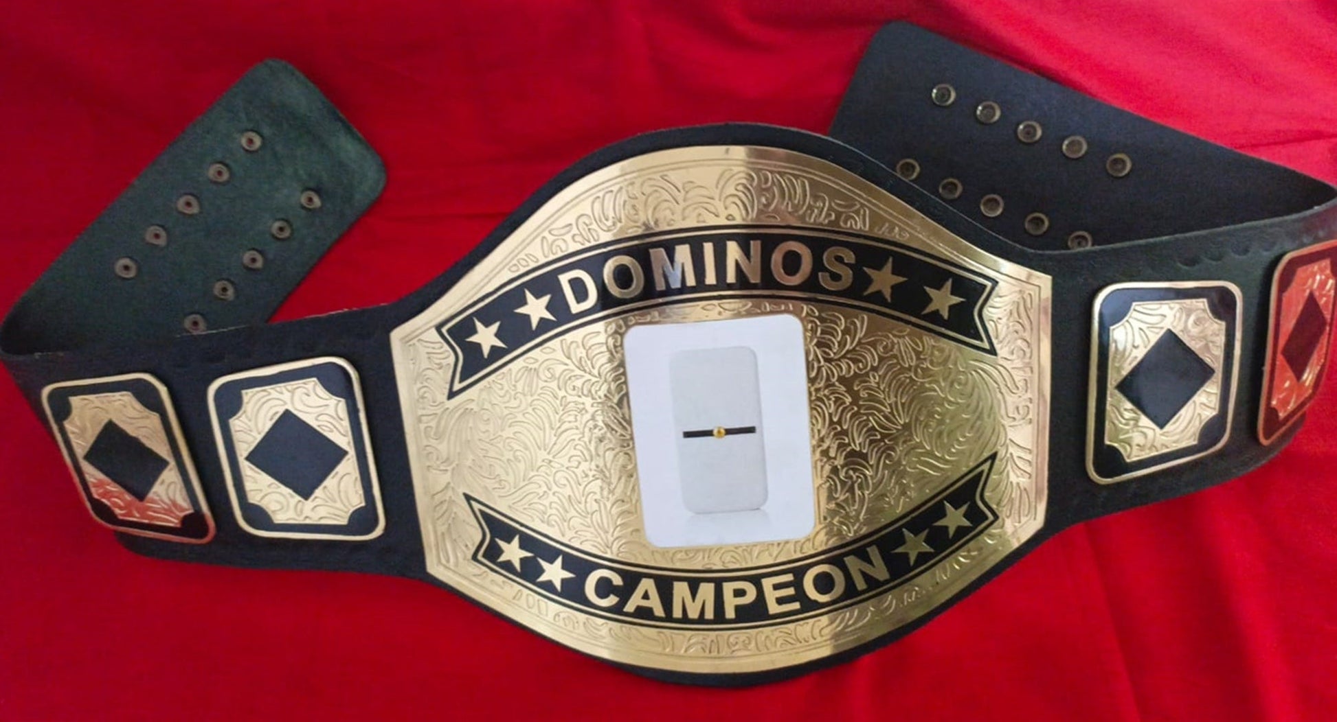 Custom Domino Wrestling Belt Logo Championship Belt Customize Wrestling Belts