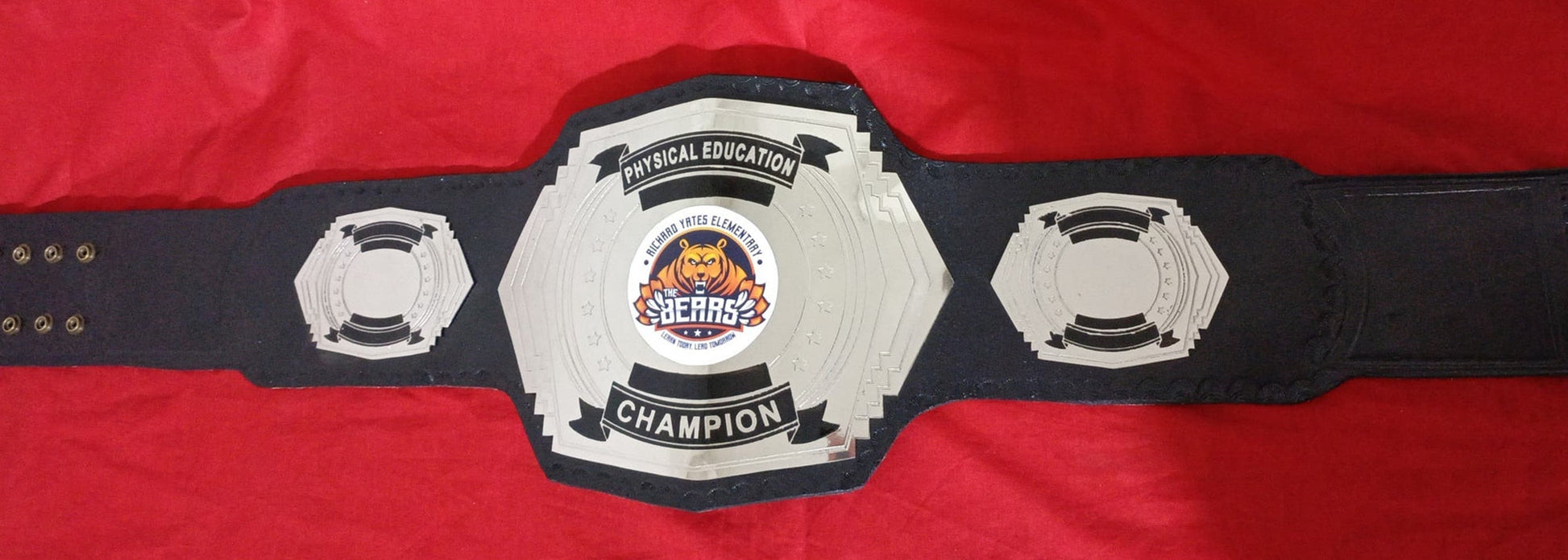 Custom Bear Logo Wrestling Championship Belt Customize Wrestling Belts