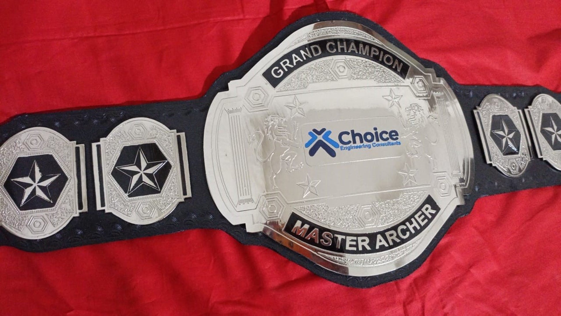 Custom Choice Logo Wrestling Championship Belt poshleathers-14b7