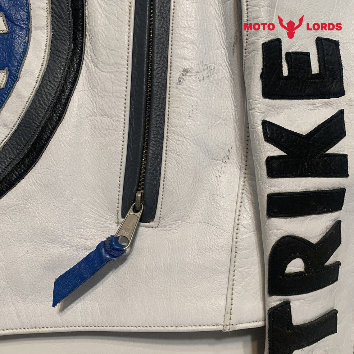 Lucky Strike Casual Moto Leather Jacket MotoLords