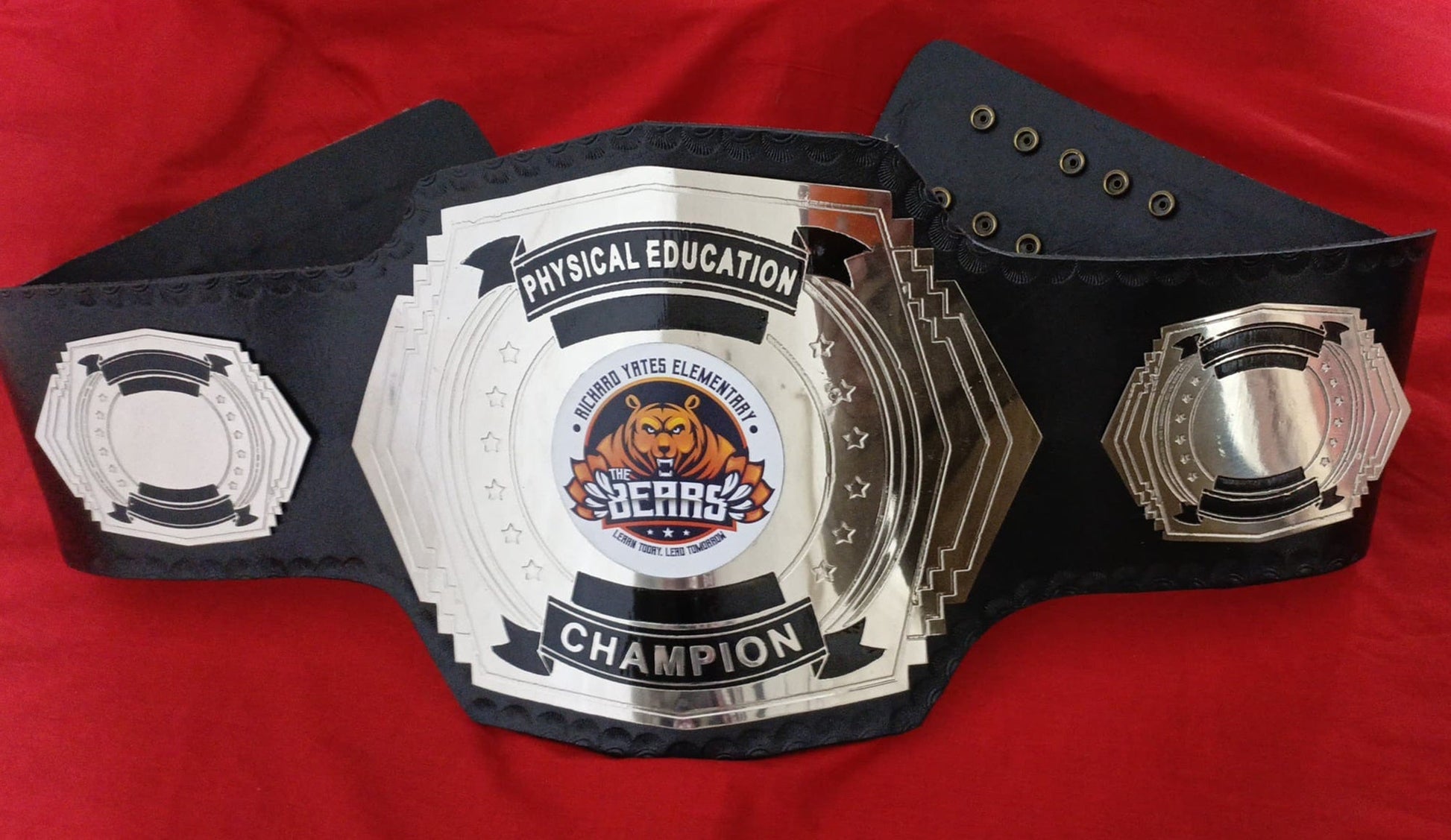 Custom Bear Logo Wrestling Championship Belt Customize Wrestling Belts