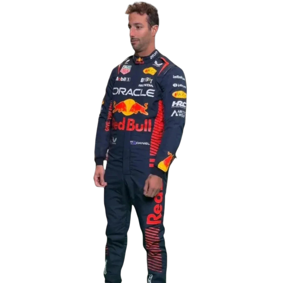 2023 Daniel Ricciardo Oracle Red Bull F1 Team Race Suit Ex Race Gear
