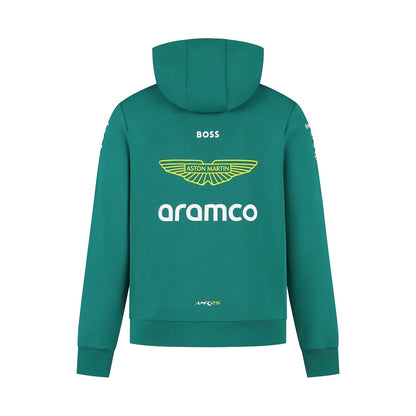 Aston Martin Aramco Cognizant F1 2025 Team Driver Hoodie Ex Race Gear